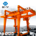 Double girder 50 ton mounted port container gantry crane price